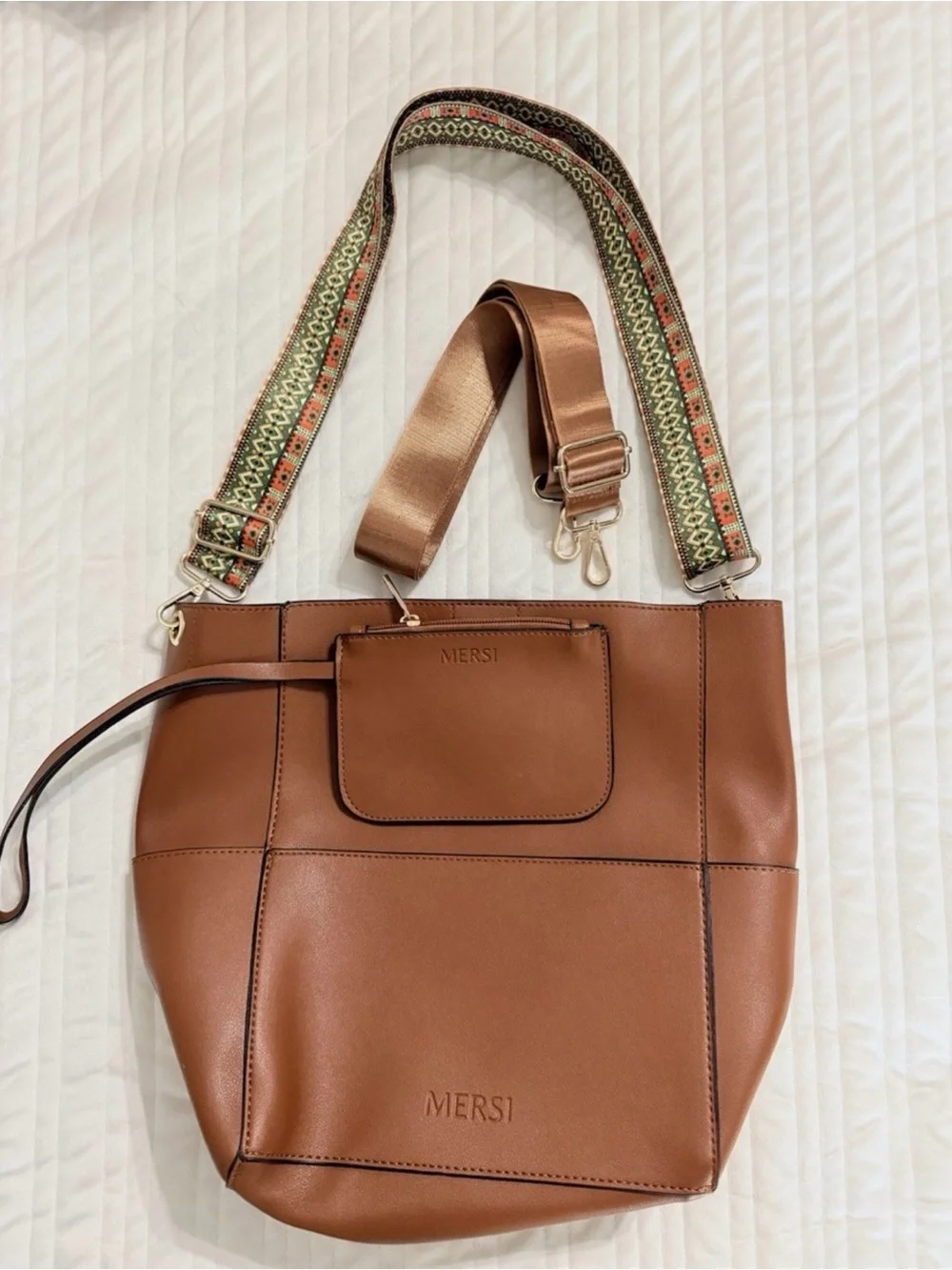 Mersi Demi Vegan Bucket Bag
